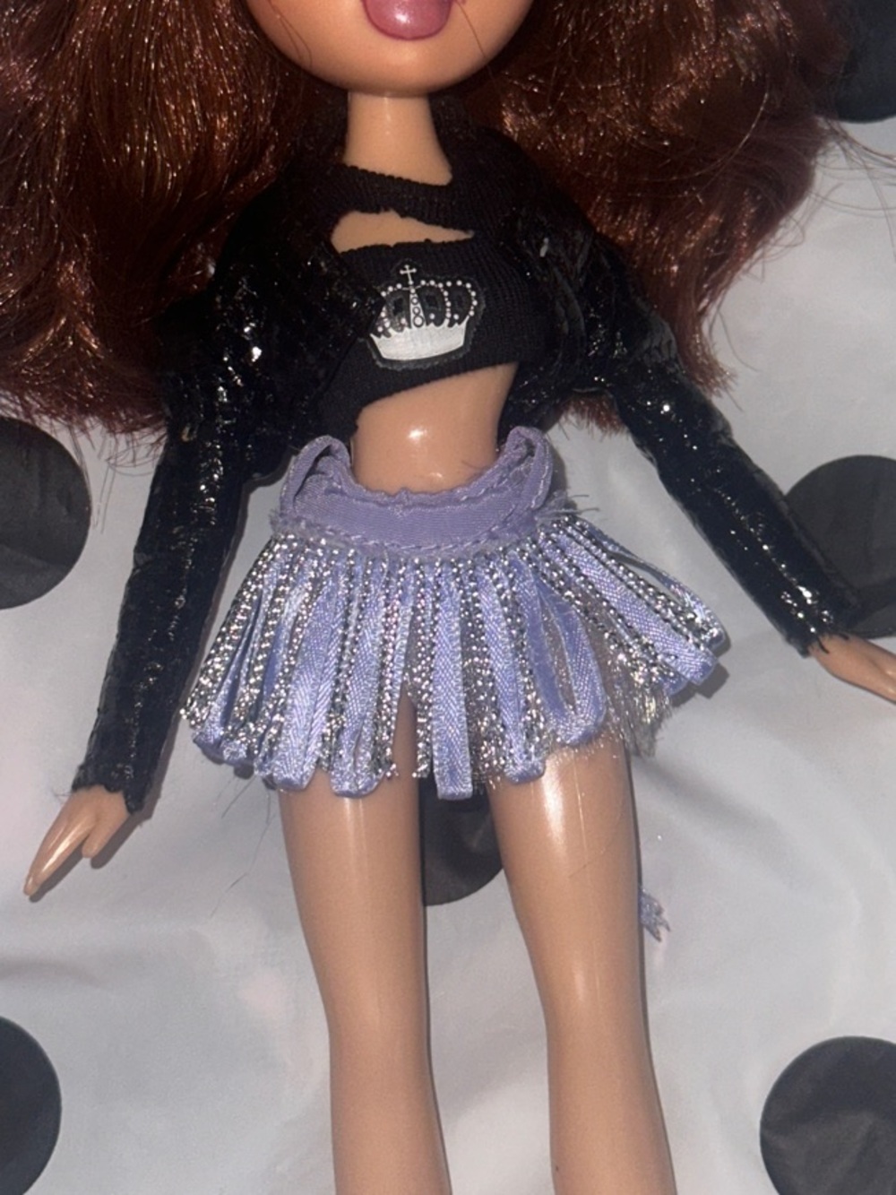 Bratz Purple Skirt Outfit